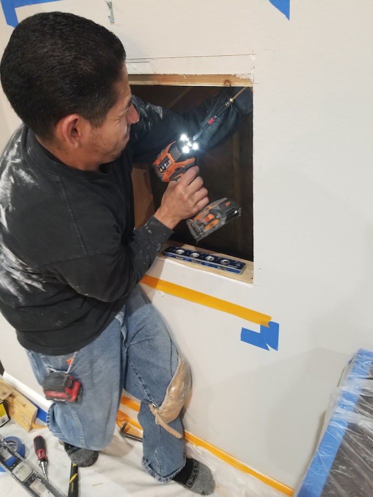 Residential wall safe installation, coastal locksmith inc, residential locksmith, safe locksmith, orange county locksmith, Irvine locksmith